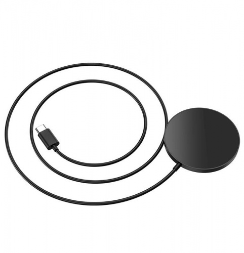 Беспроводное зарядное устройство Borofone BQ11, Flash magnetic, пластик,алюминий,3.0A, цвет черный 4