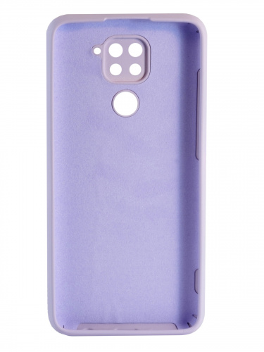 Накладка задняя для XIAOMI REDMI NOTE 9, Soft Touch, 2 мм, силикон, цвет: светло-фиолетовый