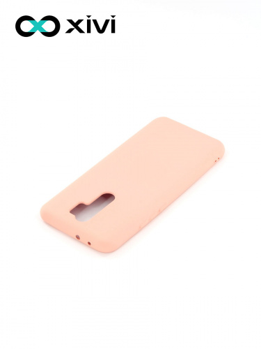 Накладка задняя Xivi для XIAOMI Redmi 9, Silicon Case, силикон, матовая, №39, цвет бежевый 4