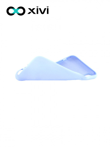 Накладка задняя Xivi для APPLE iPhone XR, Silicon Case, силикон, матовая, №42, цвет сиреневый 6