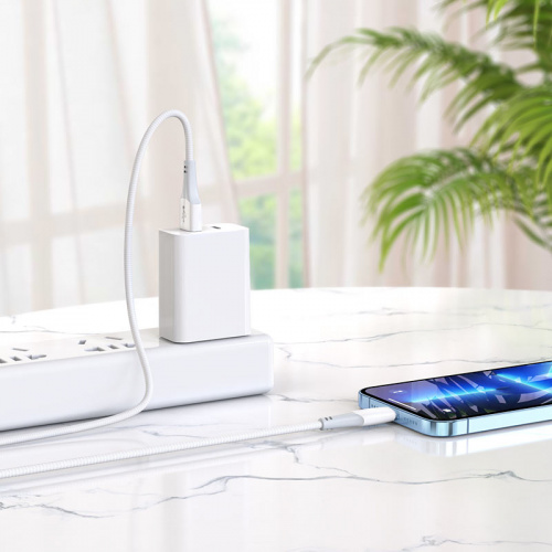 hoco-x70-ferry-charging-data-cable-usb-to-lightning-interior-white