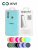 Накладка задняя Xivi для HUAWEI Y9 PRIME P SMART Z, Silicon Case, силикон, матовая, №8, цвет голубой 5