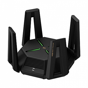 Wi-Fi роутер XIAOMI, Mi Router AX9000, пластик, чёрный