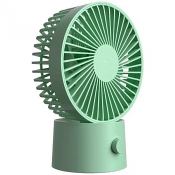 Портативный вентилятор XIAOMI, ZMI Desktop Fan, пластик, зелёный
