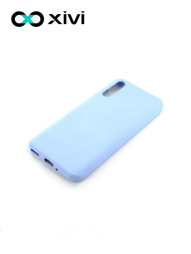 Накладка задняя Xivi для HUAWEI Y8P 2020 P SMART S, Silicon Case, силикон, матовая, №42, цвет сиреневый 3