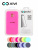 Накладка задняя Xivi для SAMSUNG Galaxy J2 CORE J260, Silicon Case, силикон, матовая, №33, цвет розовый 5