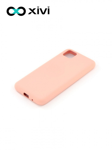 Накладка задняя Xivi для HUAWEI Y5P 2020 HONOR9S, Silicon Case, силикон, матовая, №39, цвет бежевый 3