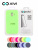 Накладка задняя Xivi для SAMSUNG Galaxy J2 CORE J260, Silicon Case, силикон, матовая, №61, цвет салатовый 5