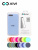 Накладка задняя Xivi для APPLE iPhone 7 8 Plus, Silicon Case, силикон, матовая, №42, цвет сиреневый 5