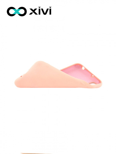 Накладка задняя Xivi для HUAWEI Y5 (2019) 8S, Silicon Case, силикон, матовая, №39, цвет бежевый 6