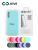 Накладка задняя Xivi для SAMSUNG Galaxy A50 A30S A50S, Silicon Case, силикон, матовая, №8, цвет голубой 5