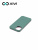 Накладка задняя Xivi для APPLE iPhone 12 5.4, Silicon Case, силикон, матовая, №46, цвет изумрудный 3