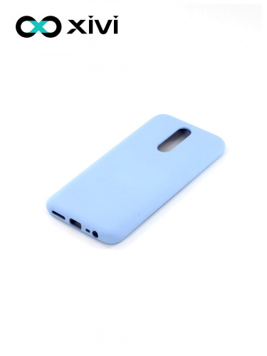 Накладка задняя Xivi для XIAOMI Redmi 8, Silicon Case, силикон, матовая, №42, цвет сиреневый 3