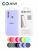 Накладка задняя Xivi для HUAWEI Y9 PRIME P SMART Z, Silicon Case, силикон, матовая, №11, цвет лавандовый 5