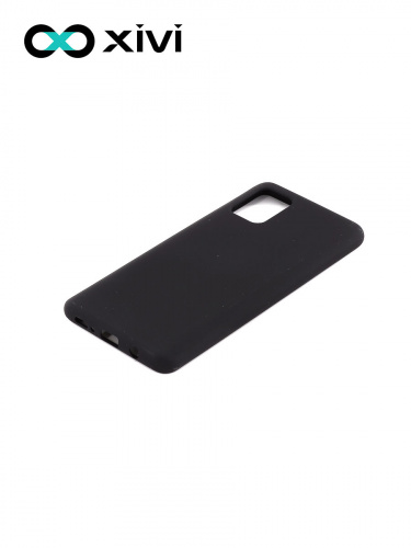 Накладка задняя Xivi для SAMSUNG Galaxy A31, Silicon Case, силикон, матовая, №1, цвет чёрный 3