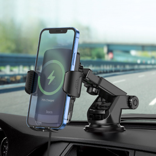 hoco-ca84-avangard-smart-wireless-charging-car-holder-interior