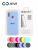 Накладка задняя Xivi для HUAWEI P Smart (2019), Silicon Case, силикон, матовая, №42, цвет сиреневый 5