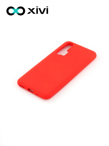 Накладка задняя Xivi для HUAWEI HONOR 20 PRO, Silicon Case, силикон, матовая, №4, цвет морковный 3
