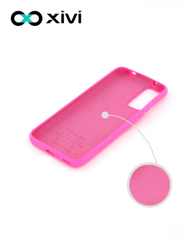 Накладка задняя Xivi для HUAWEI Honor 30 , Silicon Case, силикон, матовая, №33, цвет розовый 2