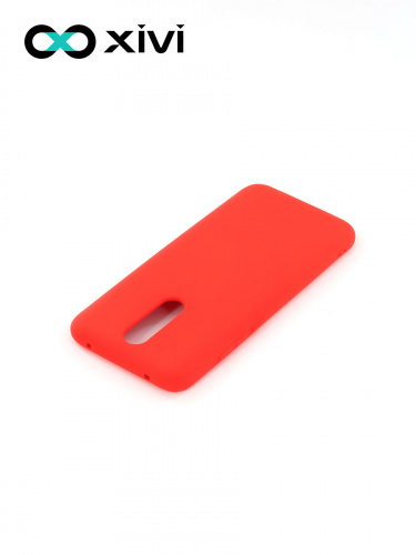 Накладка задняя Xivi для XIAOMI Redmi 8, Silicon Case, силикон, матовая, №4, цвет морковный 4