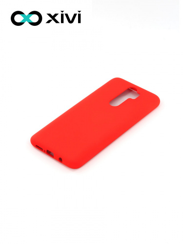 Накладка задняя Xivi для XIAOMI REDMI NOTE 8 PRO, Silicon Case, силикон, матовая, №4, цвет морковный 3