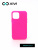 Накладка задняя Xivi для APPLE iPhone 12 6.7, Silicon Case, силикон, матовая, №33, цвет розовый 1