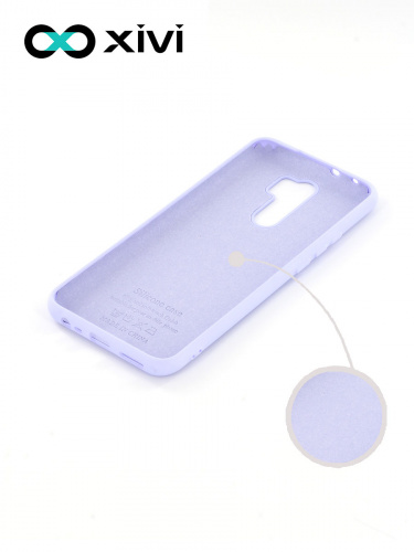 Накладка задняя Xivi для XIAOMI Redmi 9, Silicon Case, силикон, матовая, №11, цвет лавандовый 2