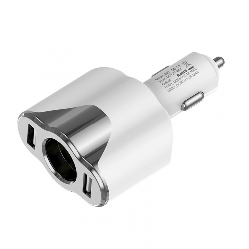 borofone-bz7-drivego-dual-usb-port-with-cigarette-lighter-socket-car-charger-overview
