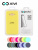 Накладка задняя Xivi для SAMSUNG Galaxy J2 PRIME G530, Silicon Case, силикон, матовая, №41, цвет жёлтый 5