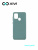 Накладка задняя Xivi для SAMSUNG Galaxy A21S, Silicon Case, силикон, матовая, №56, цвет зелёный 1