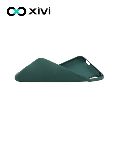 Накладка задняя Xivi для HUAWEI Y9 PRIME P SMART Z, Silicon Case, силикон, матовая, №46, цвет изумрудный 6