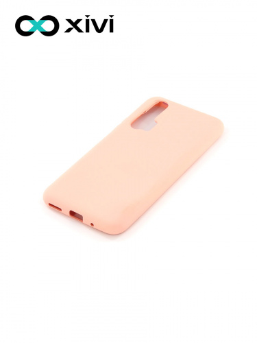 Накладка задняя Xivi для HUAWEI HONOR 20 PRO, Silicon Case, силикон, матовая, №30, цвет розовый 3