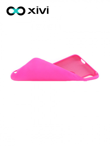 Накладка задняя Xivi для HUAWEI Y9 PRIME P SMART Z, Silicon Case, силикон, матовая, №64, цвет фуксия 6