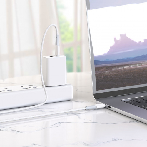 hoco-x70-ferry-60w-charging-data-cable-type-c-to-type-c-interior-white