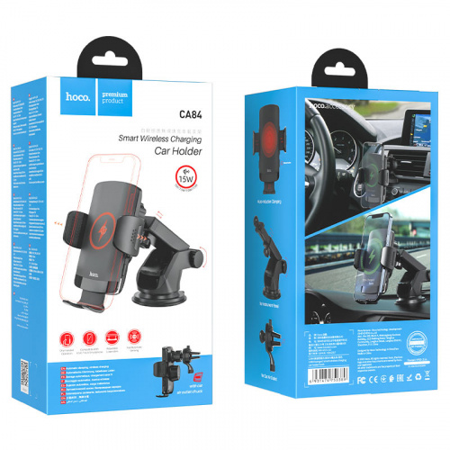 hoco-ca84-avangard-smart-wireless-charging-car-holder-package