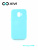 Накладка задняя Xivi для SAMSUNG Galaxy J2 2018 J250G, Silicon Case, силикон, матовая, №8, цвет голубой 1