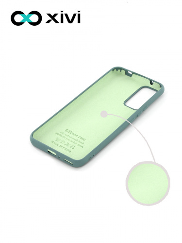 Накладка задняя Xivi для HUAWEI Honor 30 , Silicon Case, силикон, матовая, №56, цвет зелёный 2