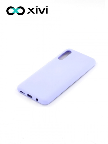 Накладка задняя Xivi для SAMSUNG Galaxy A50 A30S A50S, Silicon Case, силикон, матовая, №11, цвет лавандовый 3