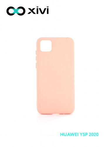 Накладка задняя Xivi для HUAWEI Y5P 2020 HONOR9S, Silicon Case, силикон, матовая, №39, цвет бежевый 1