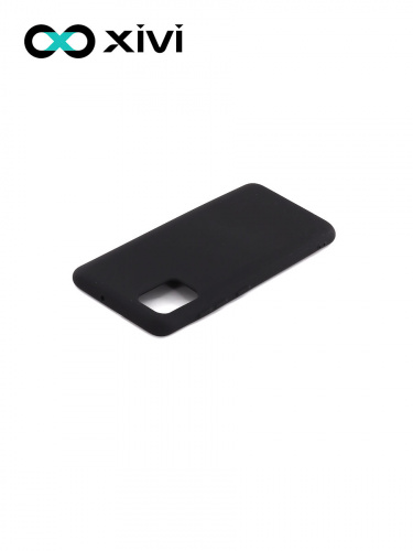 Накладка задняя Xivi для SAMSUNG Galaxy A51 5G, Silicon Case, силикон, матовая, №1, цвет чёрный 4