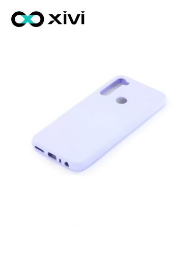 Накладка задняя Xivi для XIAOMI Redmi Note 8T, Silicon Case, силикон, матовая, №11, цвет лавандовый 3