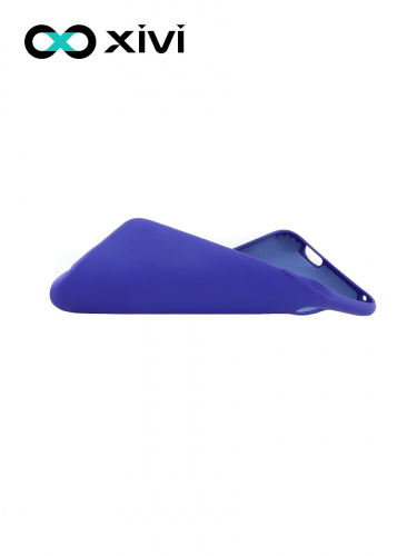 Накладка задняя Xivi для HUAWEI Y9 PRIME P SMART Z, Silicon Case, силикон, матовая, №47, цвет синий 6