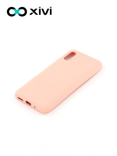Накладка задняя Xivi для XIAOMI Redmi 9A, Silicon Case, силикон, матовая, №30, цвет розовый 3