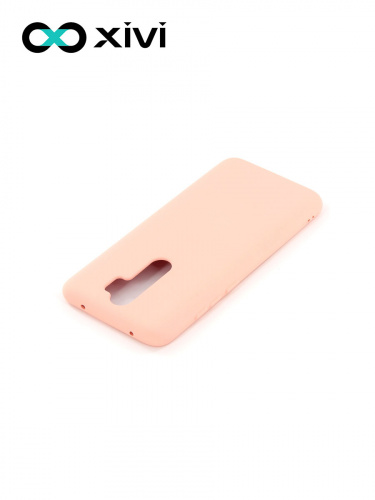 Накладка задняя Xivi для XIAOMI REDMI NOTE 8 PRO, Silicon Case, силикон, матовая, №30, цвет розовый 4