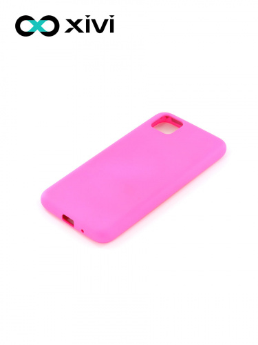 Накладка задняя Xivi для HUAWEI Y5P 2020 HONOR9S, Silicon Case, силикон, матовая, №33, цвет розовый 3