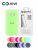 Накладка задняя Xivi для SAMSUNG Galaxy S8 Plus, Silicon Case, силикон, матовая, №61, цвет салатовый 5