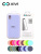 Накладка задняя Xivi для APPLE iPhone XR, Silicon Case, силикон, матовая, №11, цвет лавандовый 5