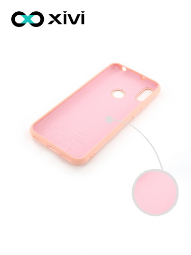 Накладка задняя Xivi для HUAWEI Y6 PRIME 2019 Y6S, Silicon Case, силикон, матовая, №39, цвет бежевый 2