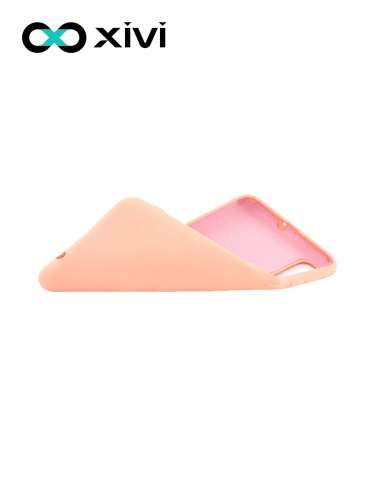 Накладка задняя Xivi для SAMSUNG Galaxy A50 A30S A50S, Silicon Case, силикон, матовая, №39, цвет бежевый 6
