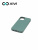 Накладка задняя Xivi для APPLE iPhone 12 5.4, Silicon Case, силикон, матовая, №46, цвет изумрудный 4